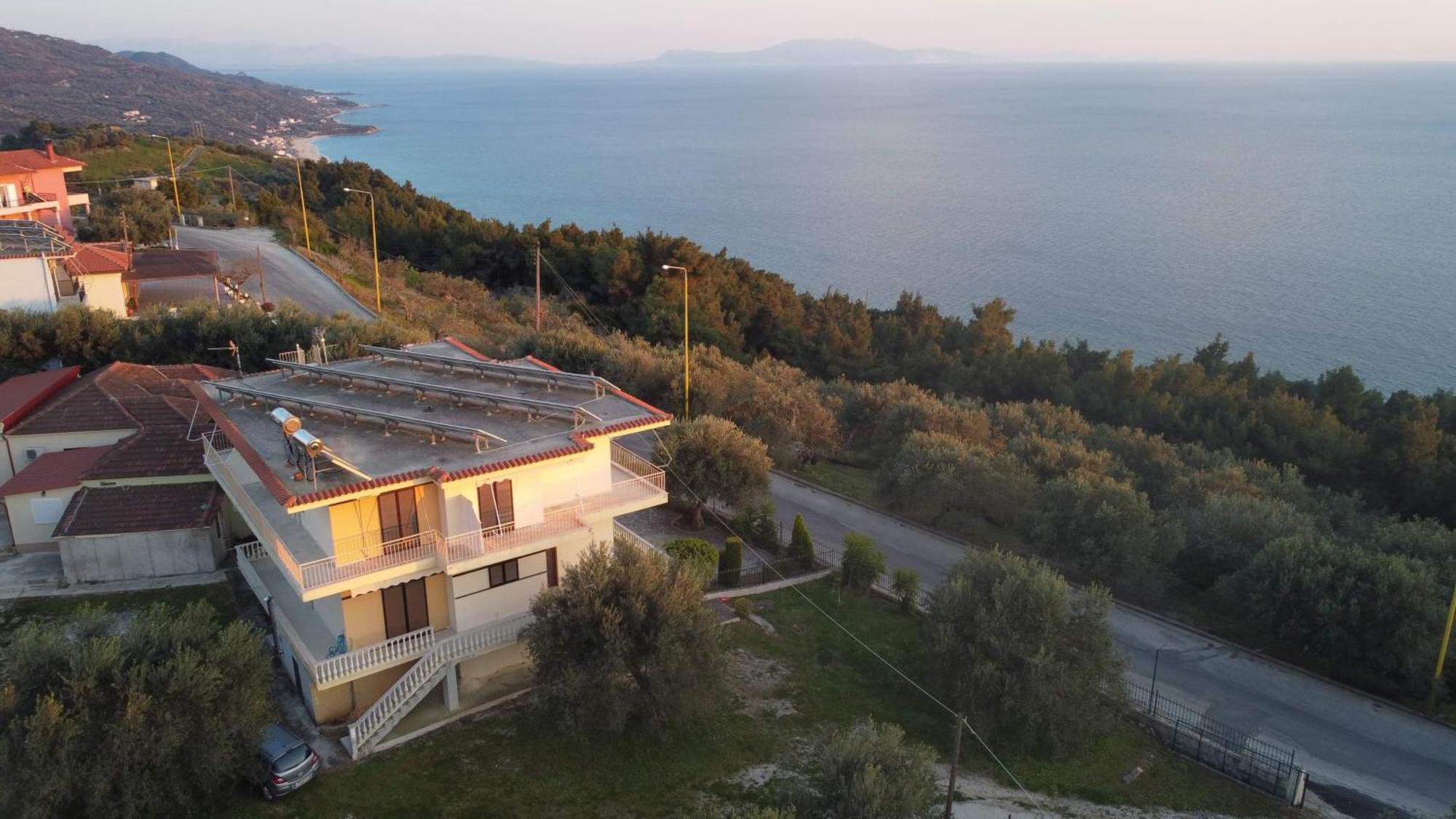 Horizon Blue Apartman Lúca Kültér fotó